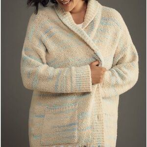 Pilcro Oversized Cardigan Women's Cardigan Plus Size 2X  Wool Blend